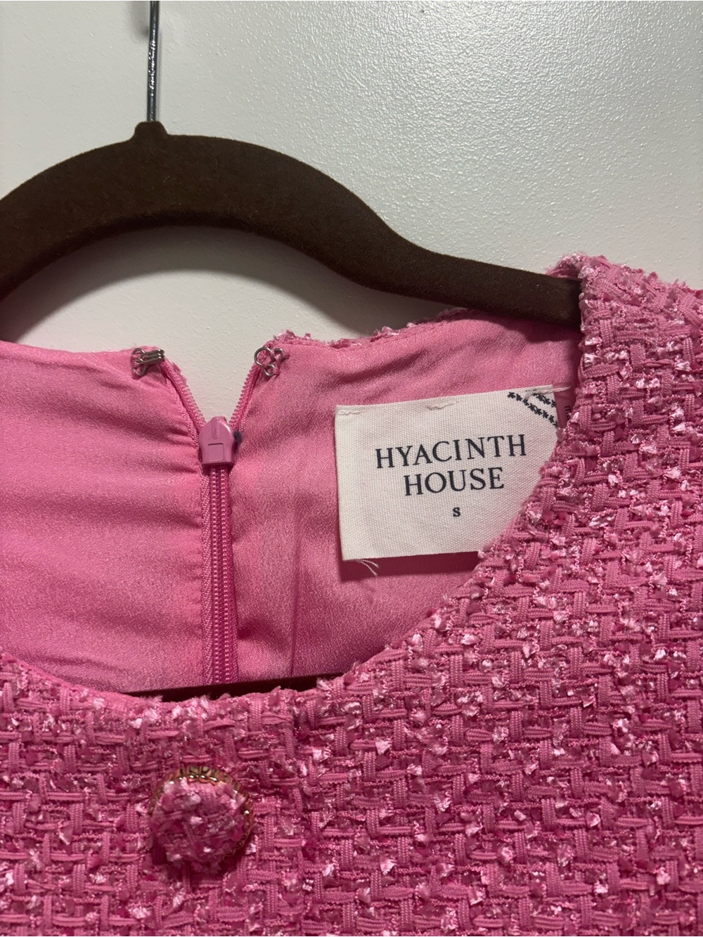 Hyacinth House Bouclé Mini Dress - Picture 4 of 4